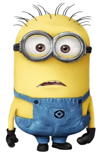 🙁 Minion Despicable Me Minion, Hoạt hình, Nhân vật, Vui nhộn, Màu vàng, Kẻ trộm mặt trăng telegram sticker