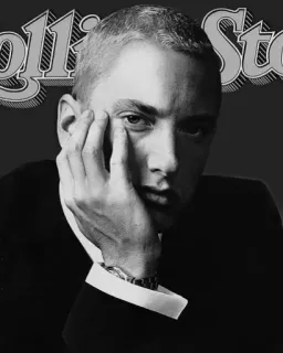 ◾️ Eminem eminem, rapper, music, musician, rolling stone telegram sticker
