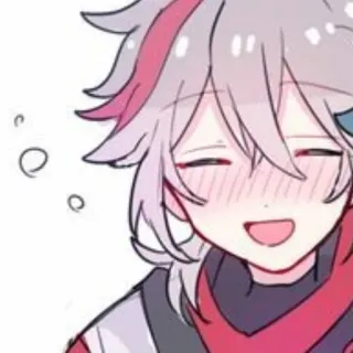 🤭 Kaedehara Kazuha Genshin Impact 动漫, 原神, 枫原万叶, 角色, 电子游戏 telegram sticker