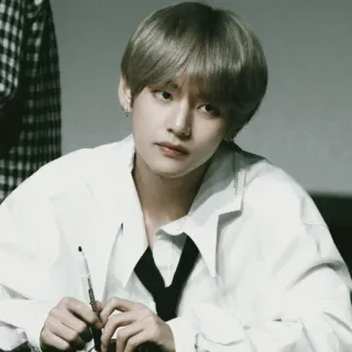 ❗️ V V, BTS, K-Pop, Sänger, Idol, K-Pop Idol, Promi telegram sticker