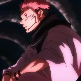 ✨ Ryomen Sukuna Jujutsu Kaisen Anime, Manga, Jujutsu Kaisen, Sukuna, Fluch, Dämon whatsapp sticker