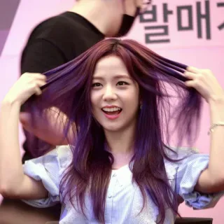 ❣ 발매 woman, hair, beauty, korean telegram sticker
