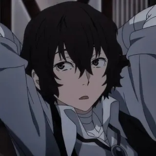 🪙 Dazai Osamu Bungo Stray Dogs Anime, Dazai Osamu, Bungo Stray Dogs, Nhân vật, Manga, Chân dung telegram sticker