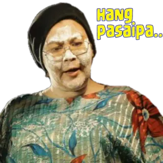 😤 Hang Pasaipa... Malese, Commedia, Donna, Ritratto, Asia whatsapp sticker