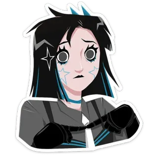 Кира Хоши | @Premium_Emojis_Telegram telegram stickers