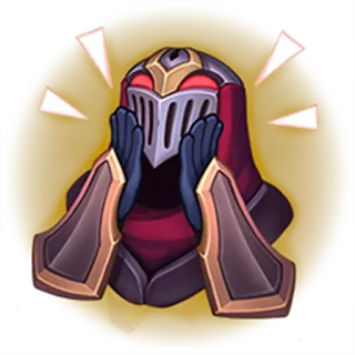 🤩 이모티콘, 갑옷, 놀람, 헬멧, 기사 telegram sticker