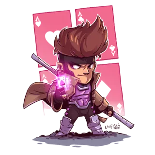 Superheroes MDC telegram stickers