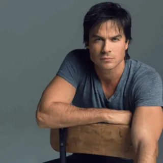 🖤 Ian Somerhalder aktor, potret, pria, laki-laki, selebriti telegram sticker