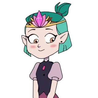 😊 Amity Blight The Owl House amity blight, the owl house, disney, cartoon, fantasy, anime telegram sticker