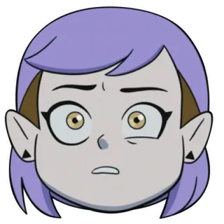 😥 Amity Blight The Owl House cartoon, anime, girl, amity, blight, the owl house telegram sticker