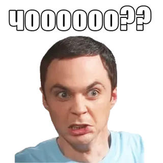 ⁉️ Sheldon Cooper The Big Bang Theory чоооооо?? Sheldon, Cooper, Big Bang Theory, Sticker, Frage, verwirrt telegram sticker