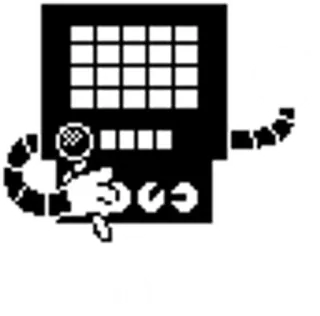 ❤️ Mettaton Undertale robot, videojuego, Mettaton, Undertale, monstruo whatsapp sticker