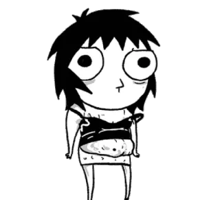 🔮 Desenho animado, Ilustração, Mulher, Personagem, Desenho telegram sticker