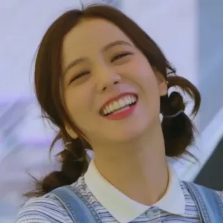 ✨ Jisoo K-поп, Blackpink, певица, айдол, знаменитость, милая, улыбается, женщина whatsapp sticker