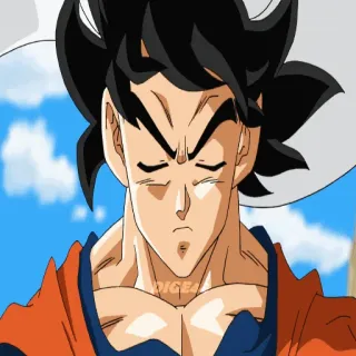 😔 Goku Dragon Ball goku, dragon ball, animé, personnage, combattant, super saiyan telegram sticker