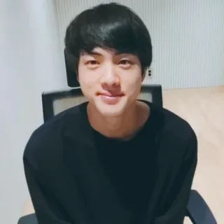 🪐 Jin K-pop, นักร้อง, ไอดอล, ผู้ชาย, คน, คนดัง, เอเชีย, BTS telegram sticker