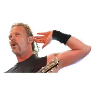 James Hetfield telegram stickers