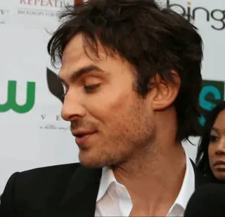 🥀 Ian Somerhalder actor, celebrity, man, portrait telegram sticker