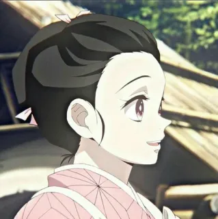 ⛓ Nezuko Kamado Demon Slayer Anime, Demon Slayer, Nezuko, Kartun, Karakter telegram sticker
