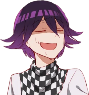 😅 Kokichi Oma Danganronpa 애니메이션, 표정, 코키치, 오마, 단간론파 telegram sticker