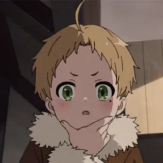 🤔 Anime, Ragazzo, Personaggio, Cartone animato telegram sticker