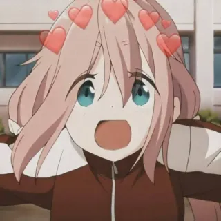 😍 Anime, Cartoon, Herzen, Süß, Mädchen telegram sticker
