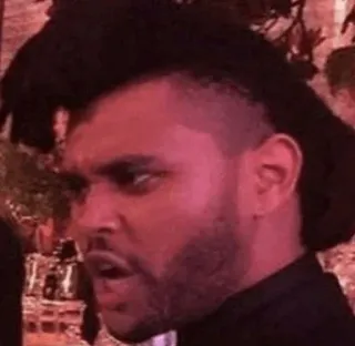 🎤 The Weeknd Musiker, Sänger, Promi, The Weeknd whatsapp sticker