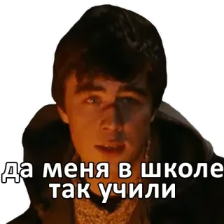 👨‍🏫 Harry Potter да меня в школе так учили แฮร์รี่ พอตเตอร์, แดเนียล แรดคลิฟฟ์, พ่อมด, โรงเรียน whatsapp sticker