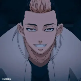 🌟 xukisan Anime, Manga, Porträt, Männlich, Illustration, Charakter telegram sticker