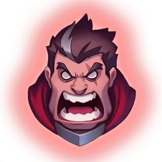 😡 angry, face, cartoon, expression, man telegram sticker