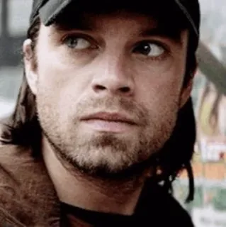 🌪 Bucky Barnes sebastian stan, ator, soldado invernal, marvel telegram sticker
