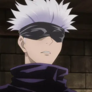 🥡 Gojo Satoru Jujutsu Kaisen anime, manga, Gojo, Satoru, Jujutsu Kaisen, character telegram sticker