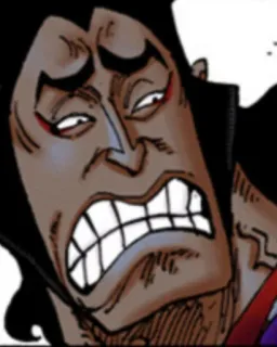 😬 Kurozumi Orochi One Piece Anime, Manga, Bösewicht, Charakter, One Piece, Kurozumi Orochi telegram sticker
