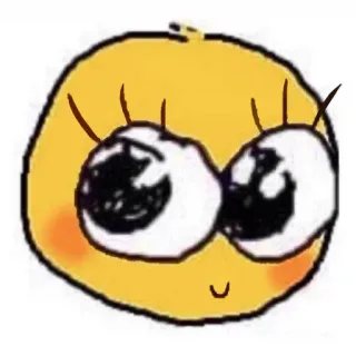 🙂 emoji, lucu, wajah, kawaii whatsapp sticker