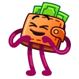 90s Wallet telegram stickers