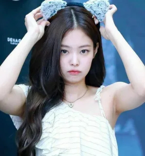🌸 Jennie Jennie, K-pop, Singer, Blackpink, Celebrity, Woman, Portrait telegram sticker