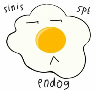 🍳 sinis
spt
endog ไข่, การ์ตูน, อาหาร, อาหารเช้า, ตัวละคร telegram sticker