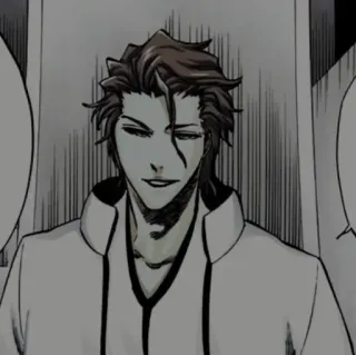 🧬 Sosuke Aizen Bleach Anime, Manga, Aizen, Bleach, Karakter telegram sticker