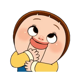 🤪 dibujos animados, lindo, expresión, personaje, animación telegram sticker