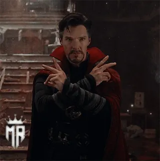 👨‍🔬 Doctor Strange Doctor Strange, Marvel, superbohater, magia, czarodziej, Benedict Cumberbatch telegram sticker