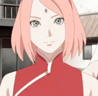 🌟 Sakura Haruno Naruto Anime, Sakura Haruno, Naruto, Personaggio, Cartone animato, Capelli rosa, Ninja telegram sticker