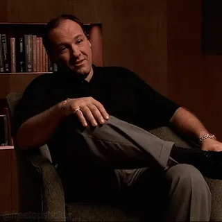 🫸 Tony Soprano The Sopranos telegram sticker