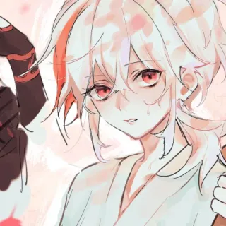 😦 Kaedehara Kazuha Genshin Impact Anime, Jeu, Personnage, Genshin Impact, Kaedehara Kazuha telegram sticker