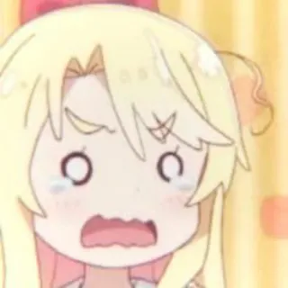 🧊 anime, chocado, desenho animado, expressão, fofo, mangá telegram sticker