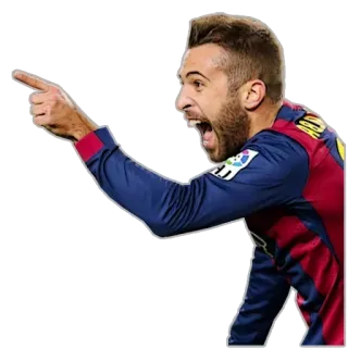 😁 축구, 운동선수, 축하, 가리키는, 가리키기 telegram sticker