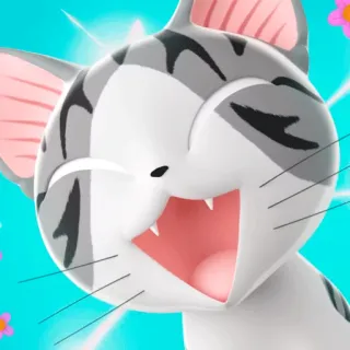 🤗 Chi Chi's Sweet Home kot, anime, manga, słodki, szczęśliwy telegram sticker