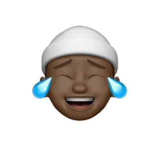😂 Emoji, Chorando, Rindo, Rosto, Lágrimas, Expressão telegram sticker