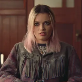 🌸 Maeve Wiley Sex Education Maeve Wiley, Sex Education, Netflix, Televisión, Personaje, Ficción, Chica telegram sticker