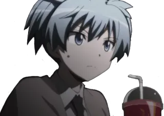 🍿 Nagisa Shiota Assassination Classroom Anime, Cartone animato, Personaggio, Nagisa, Assassination Classroom telegram sticker