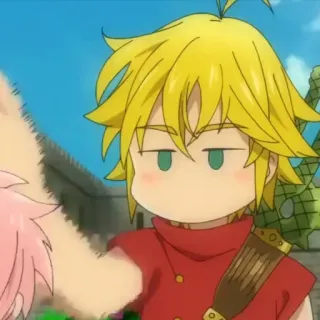 😶 Meliodas Seven Deadly Sins Anime, Meliodas, Seven Deadly Sins, Cartone animato, Manga, Personaggio telegram sticker